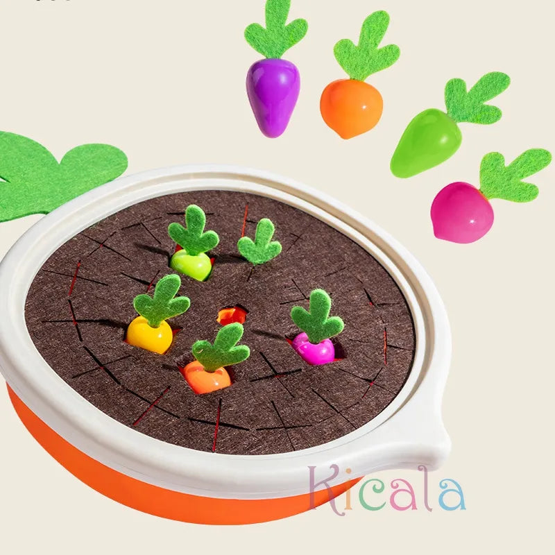 Jeu Montessori Mémoire – Champ à Cultiver (Memory Garden)