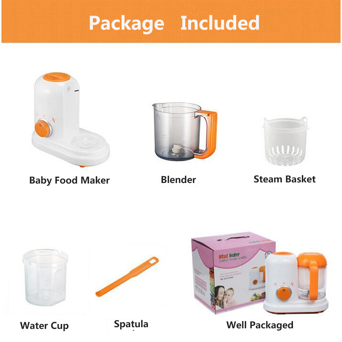 Smart Multi-Function Baby Food Maker