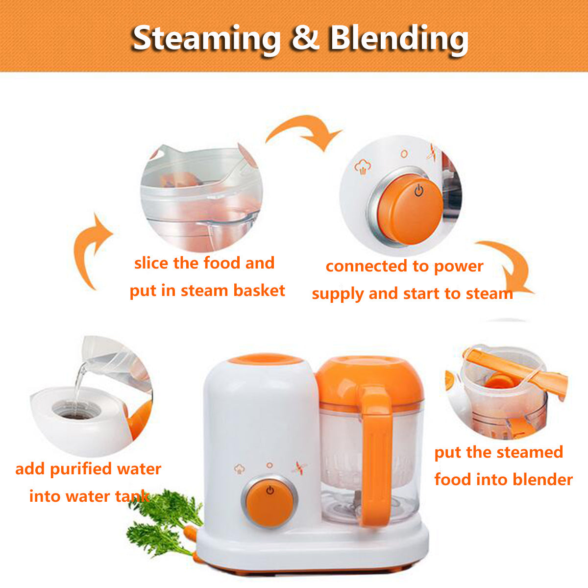 Smart Multi-Function Baby Food Maker