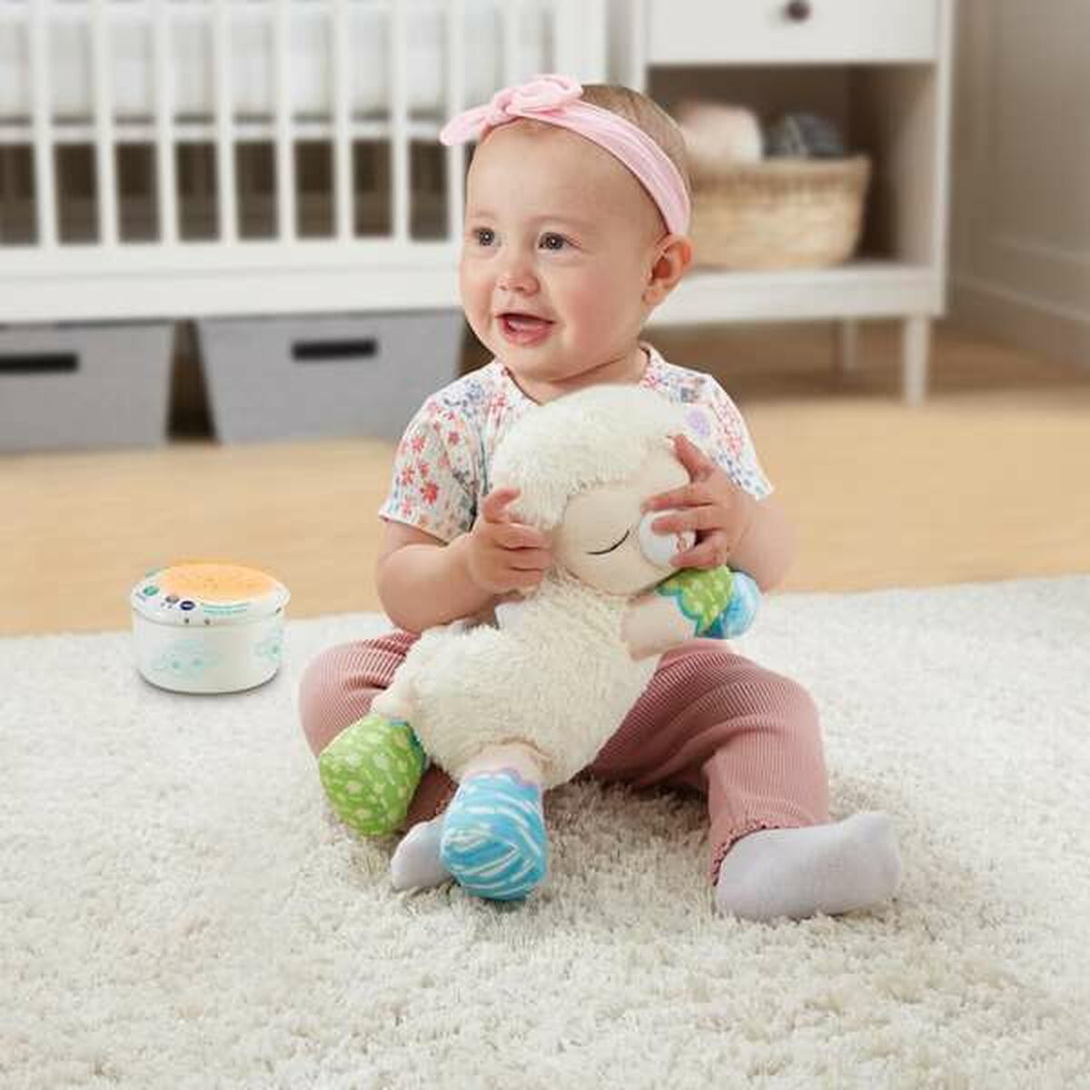Plush Toy Projector Sheep Vtech Sweet Dreams 15 x 32 x 12 cm-3